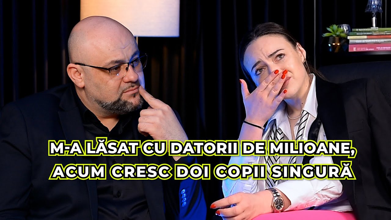 VERDICT! M-a lăsat cu datorii de milioane, acum cresc doi copii singură