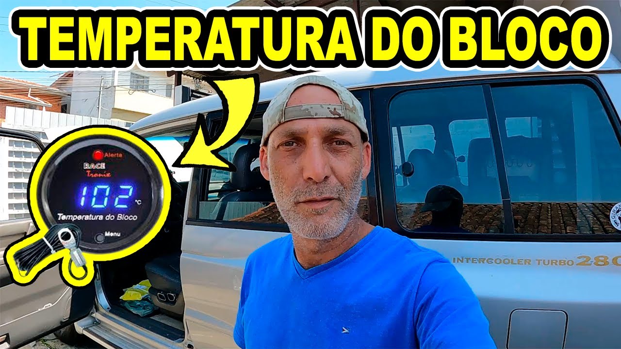 COMO INSTALAR SENSOR DE TEMPERATURA DIGITAL DO BLOCO DO MOTOR