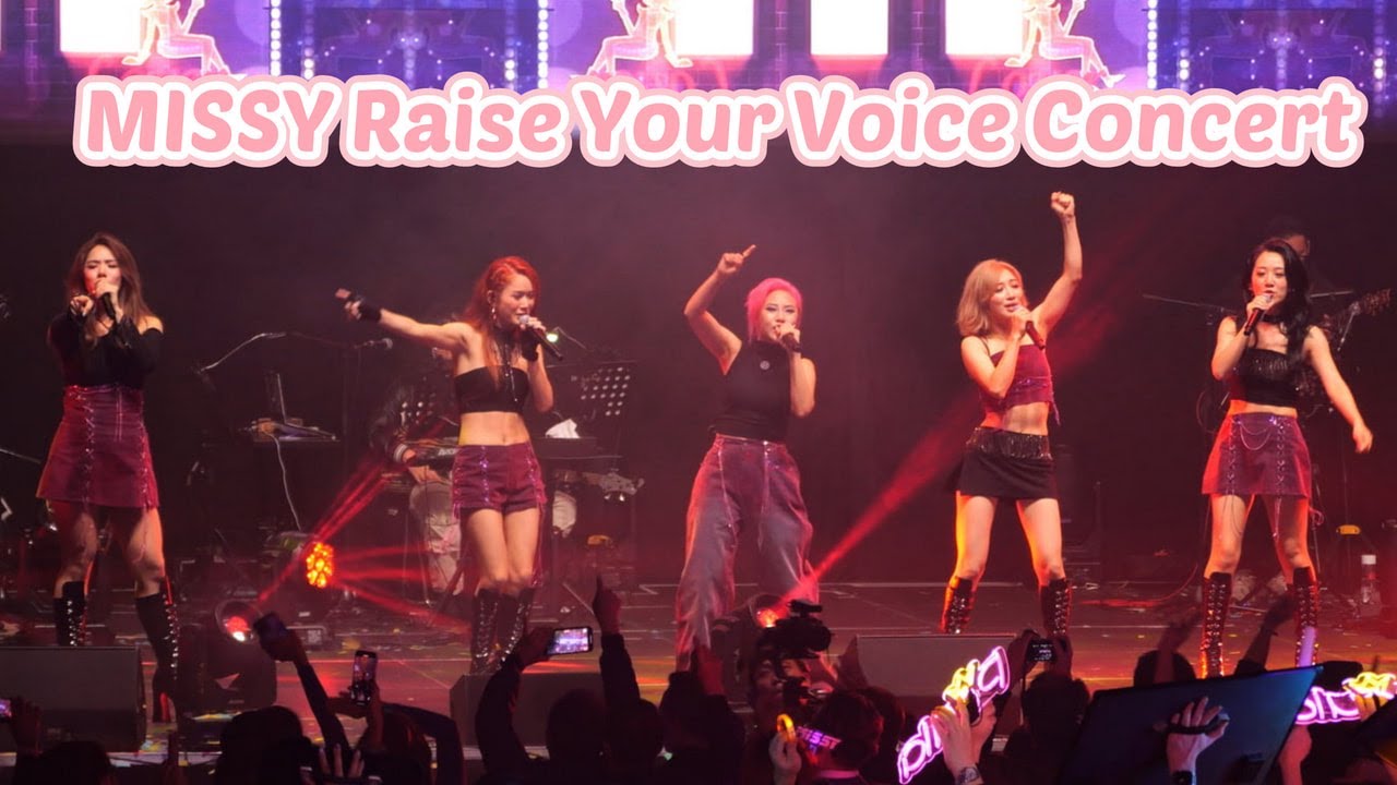 【4K 50P】MISSY Raise Your Voice Concert