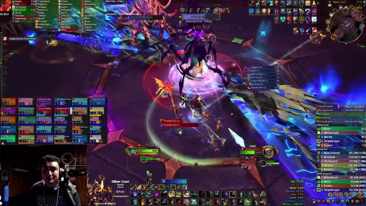 Heroic Silken Court Survival Hunter PoV