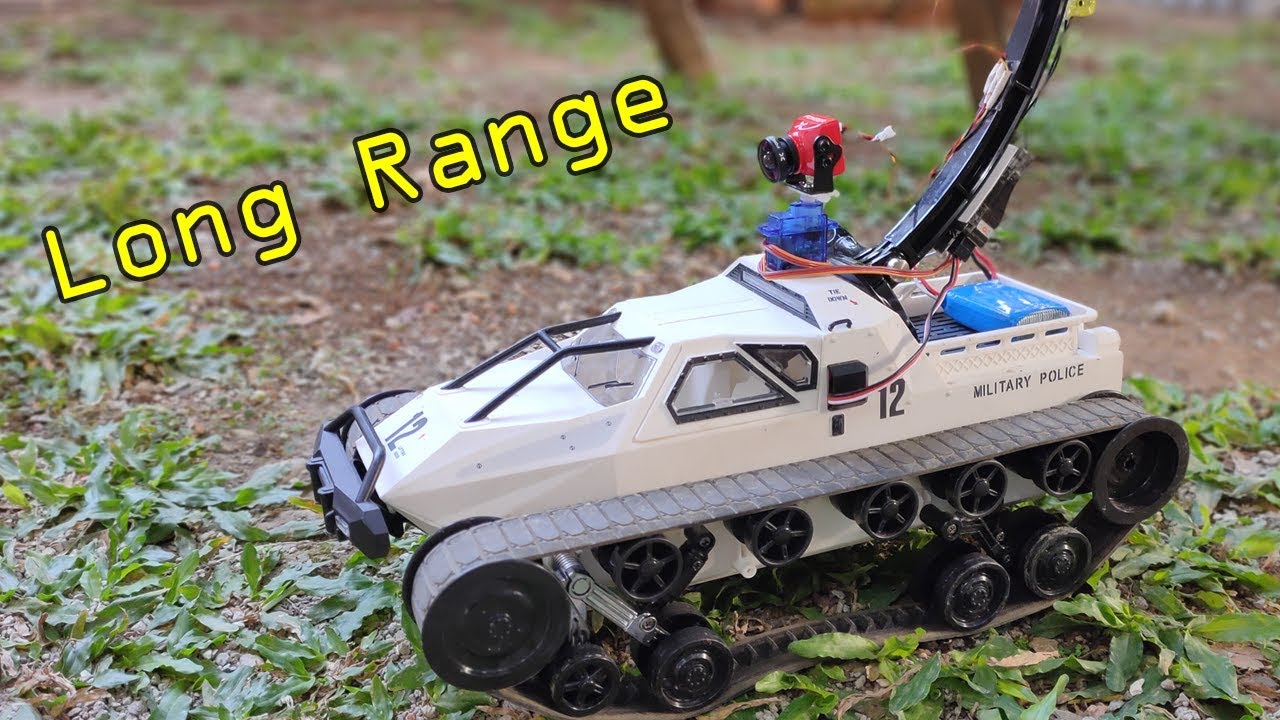 Modifikasi Super Tank FPV Jarak Jauh :D