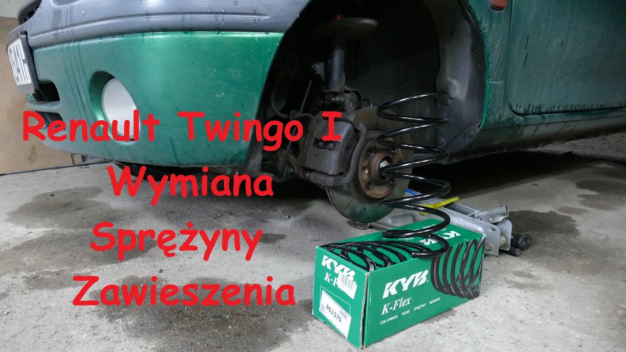 Renault Twingo I - Wymiana Sprężyny Zawieszenia ( przód )