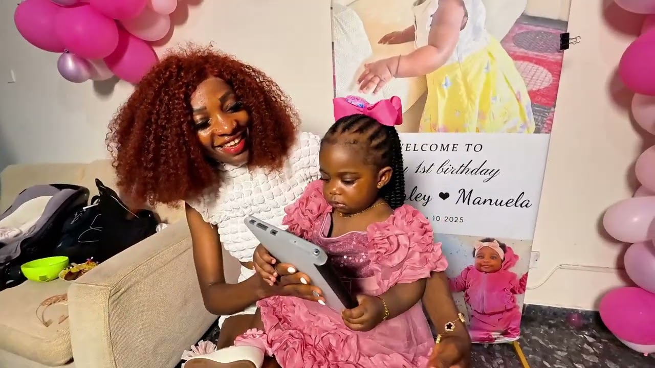 Baby Kimberley's  One Year Birthday Celebration. Nicosia Cyprus