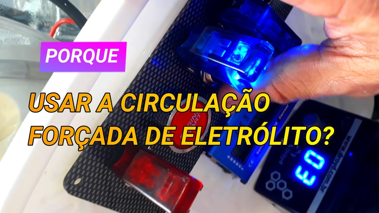 HHO | Hidrogênio Veicular | Porque eu uso circulação forçada de liquido?