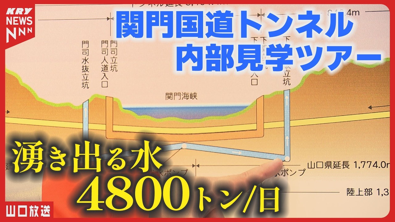 【関門トンネルの裏側】普段見られないパイロットトンネル／見学ツアーに同行