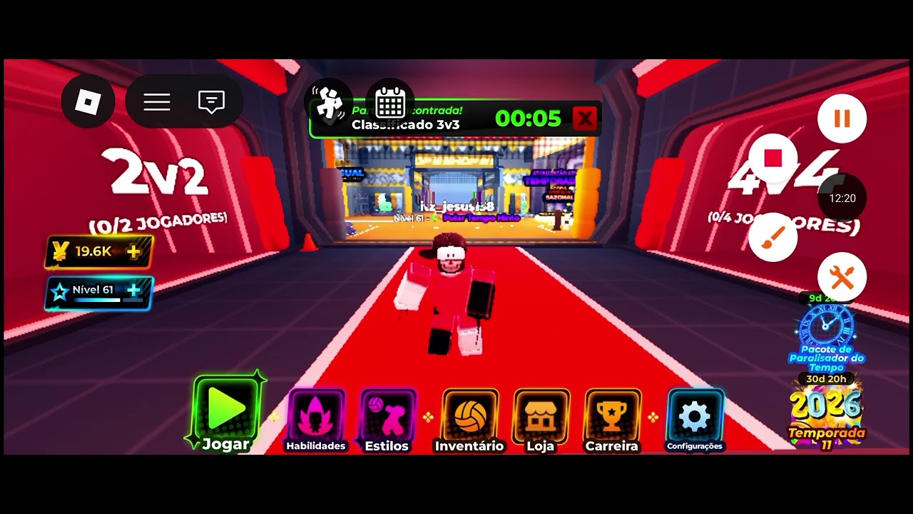 Jogando vbl