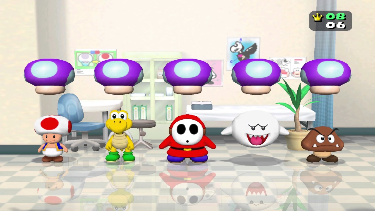 Mario Party 4 - Mushroom Medic