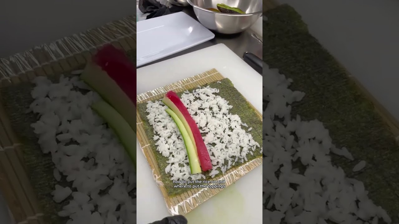 Sushi Making Class in Boston  @live to eat food Tries Selfup 🍣✨