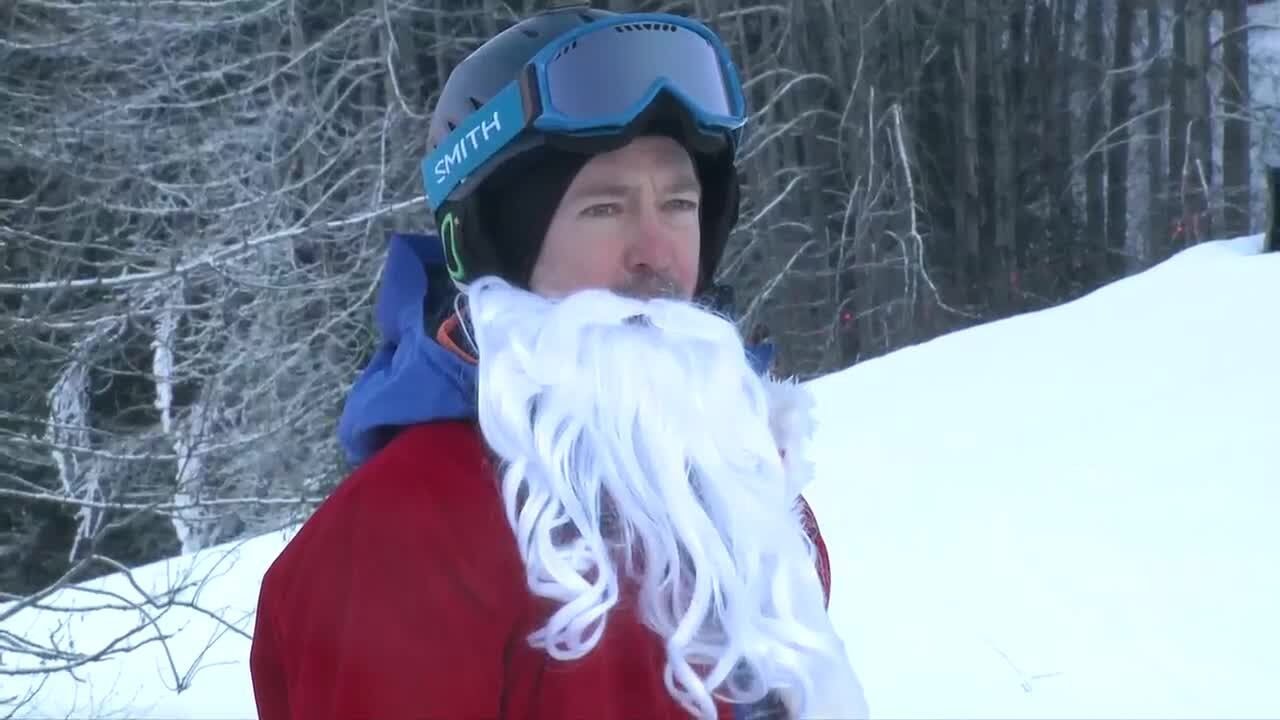 Santas and holiday friends spotted at Alyeska Resort