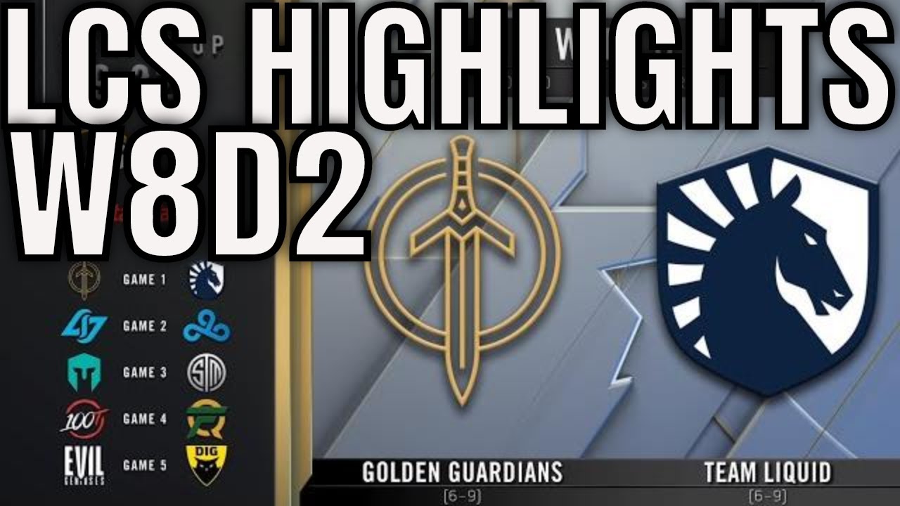LCS Highlights ALL GAMES Week 8 Day 2 Spring 2020 League of Legends Championship Series