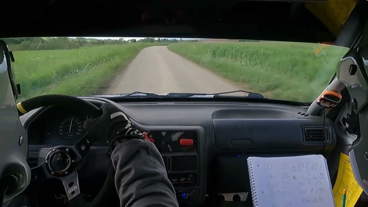 [OnBoard] Rallye de Lorraine 2024 - ES10 Vaxainville - J.Bannerot/F.Hanquez - Peugeot 106 N2S