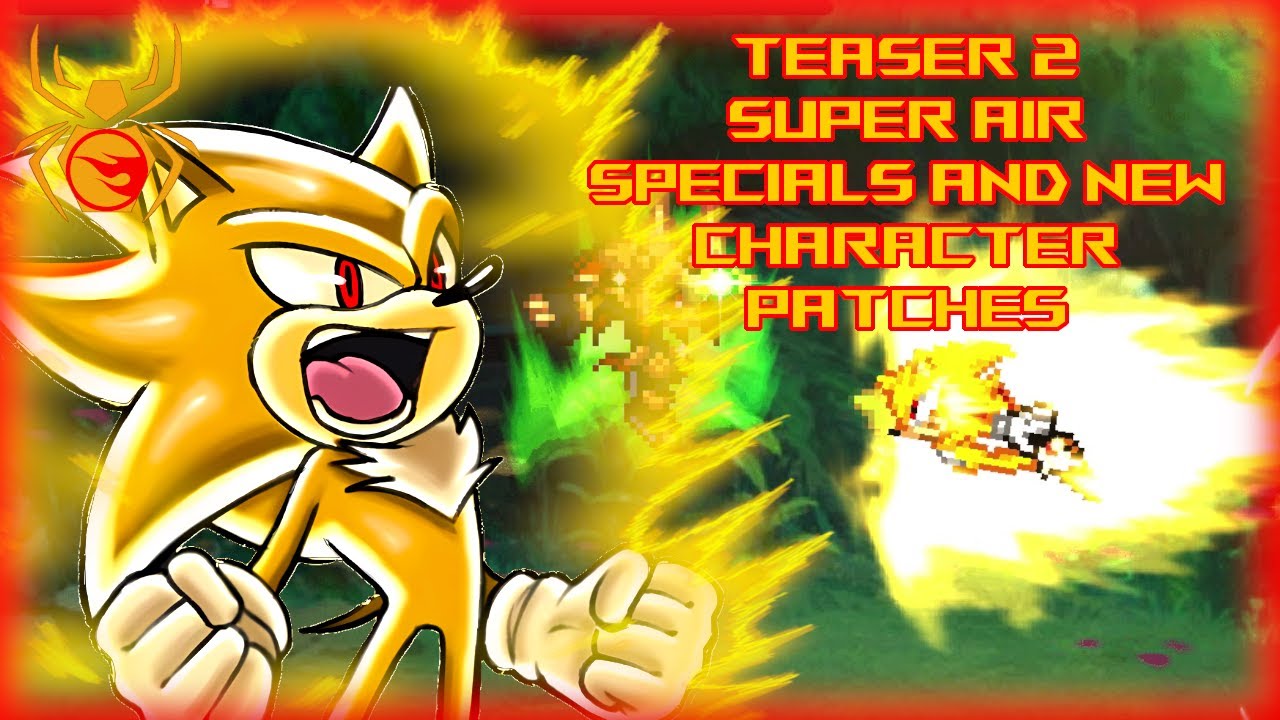 MUGEN New Shadic Edit Teaser 2; Super Air Specials and new character patches
