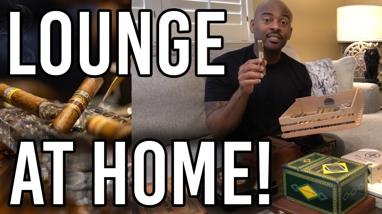 Build A Cigar Lounge in Your House! How to Build a Man Cave in Your Home? #cigars #mancave