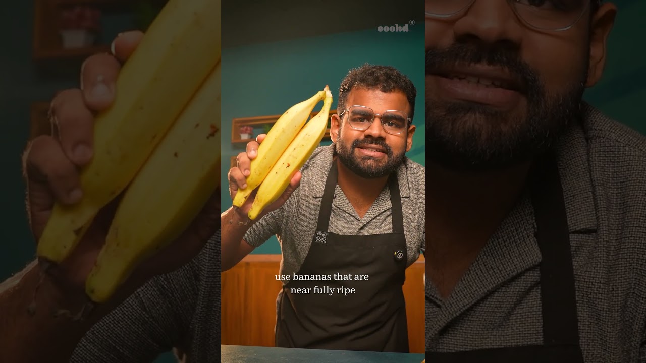 Super easy and tasty sweet banana chips made at home with just 3 ingredients 😋🥰