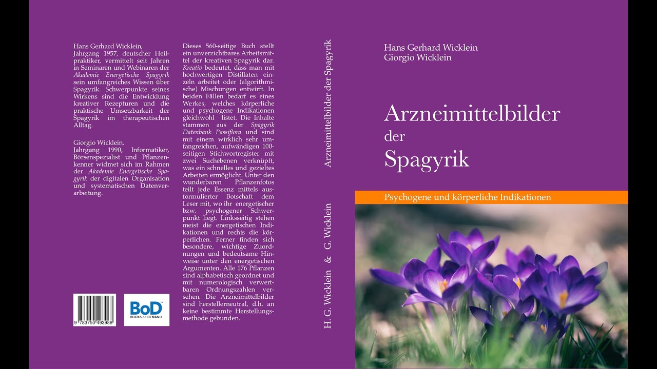 Buch: Arzneimittelbilder in der Spagyrik - 560 Seiten