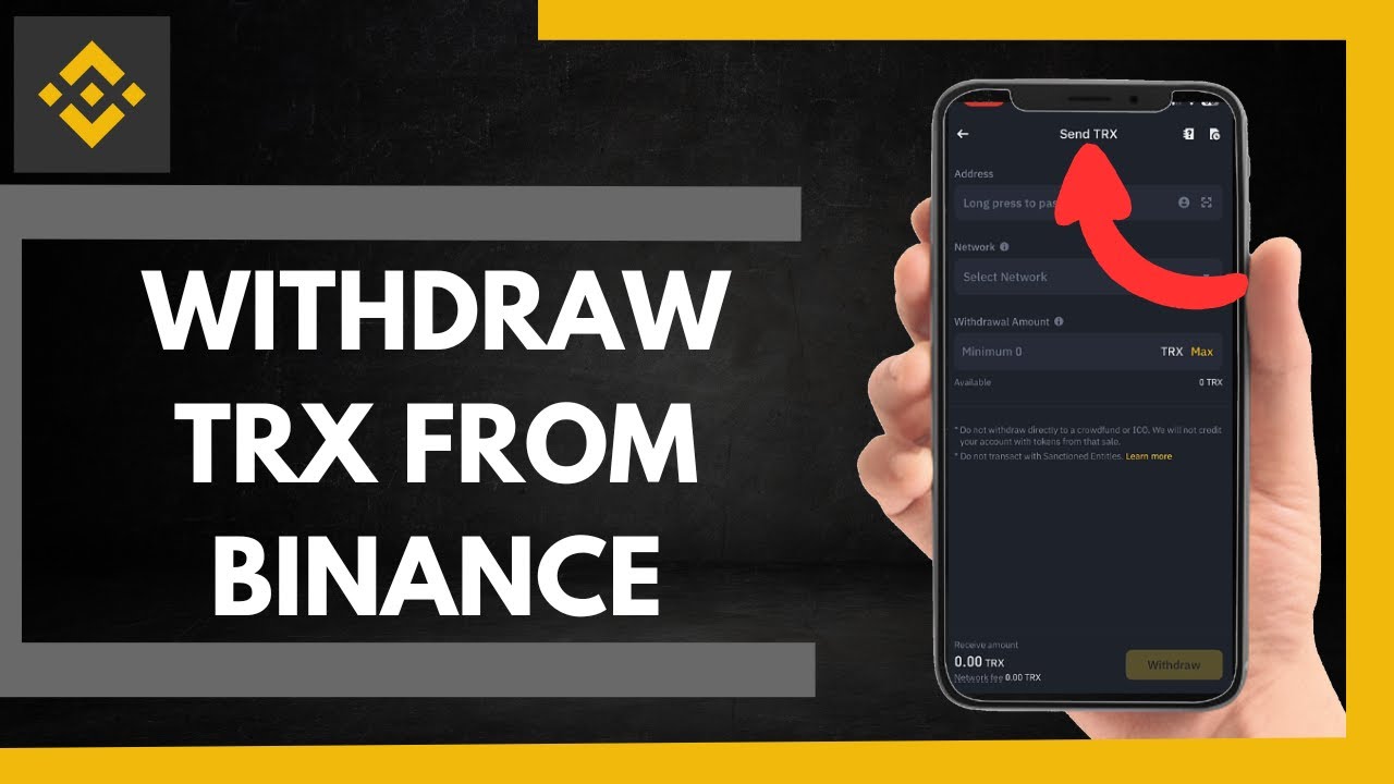 How To Withdraw TRX From Binance
