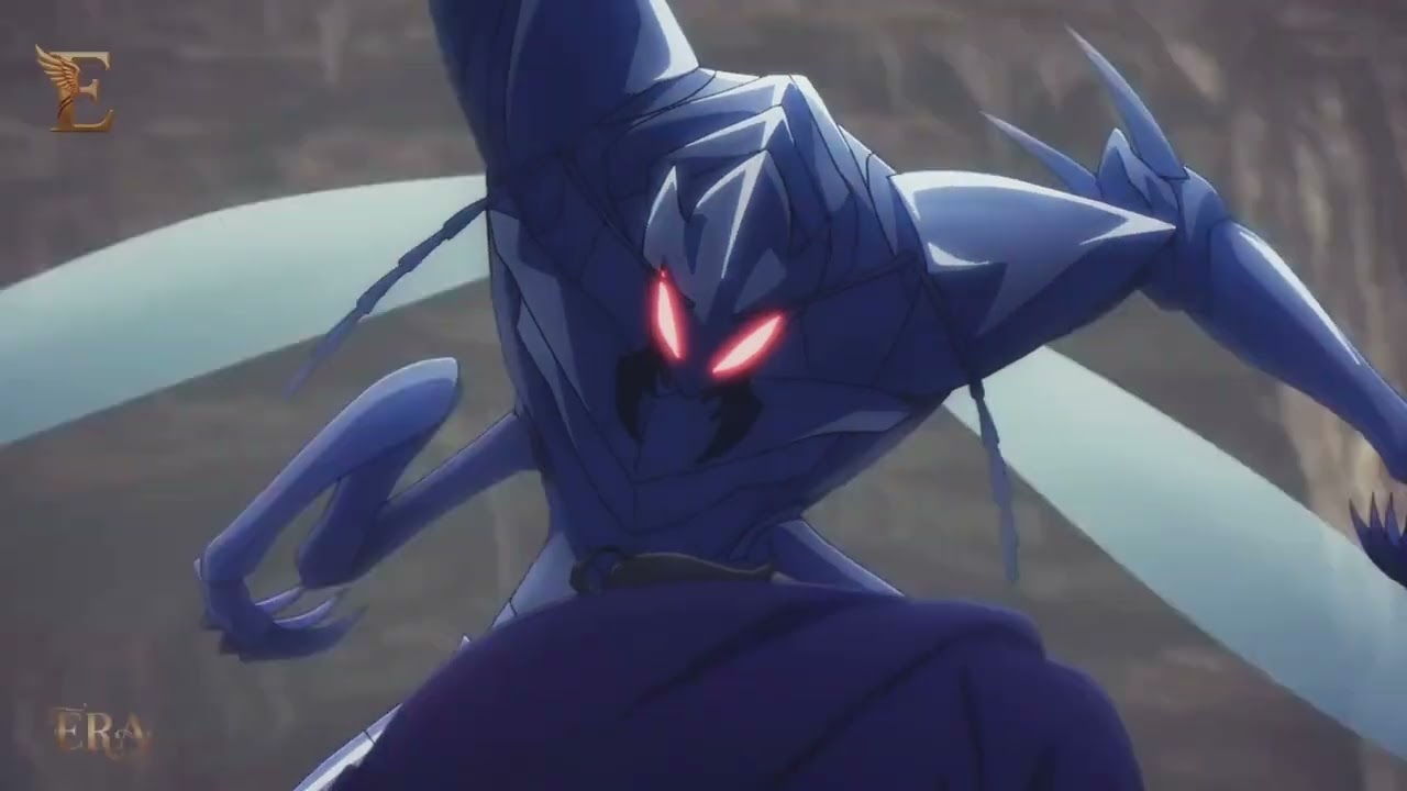 SUNG JINWOO VS BERU ⚔️ Solo Leveling season 2 [AMV] DARK ARIA (song raftaar ka raaz)