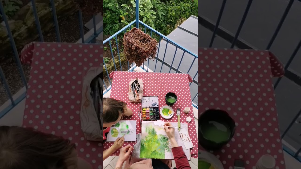 My favorite pictures from the Turkish art journal. Watch the full video sketchbook tour in profile.