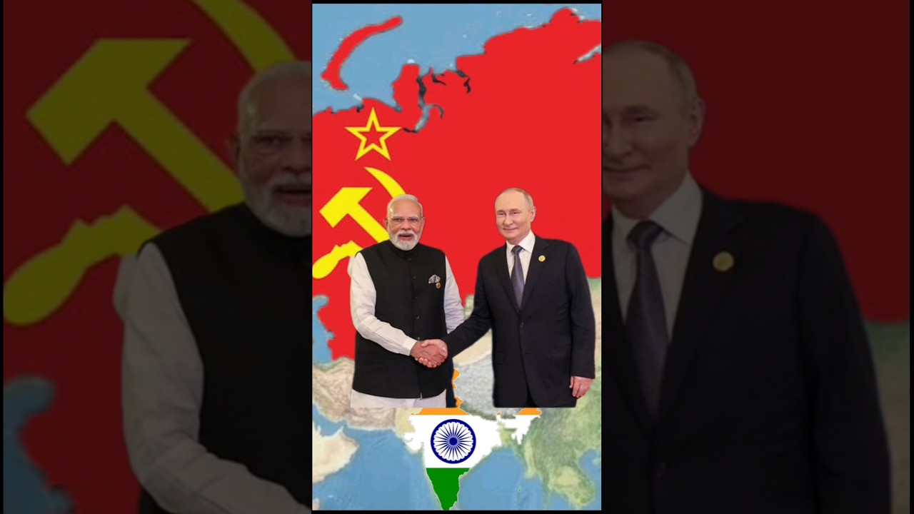 Why Russia and India Are Best Friends? 🇮🇳🤝🇷🇺 | 3 Historical Moments Explained #youtubeshorts #india