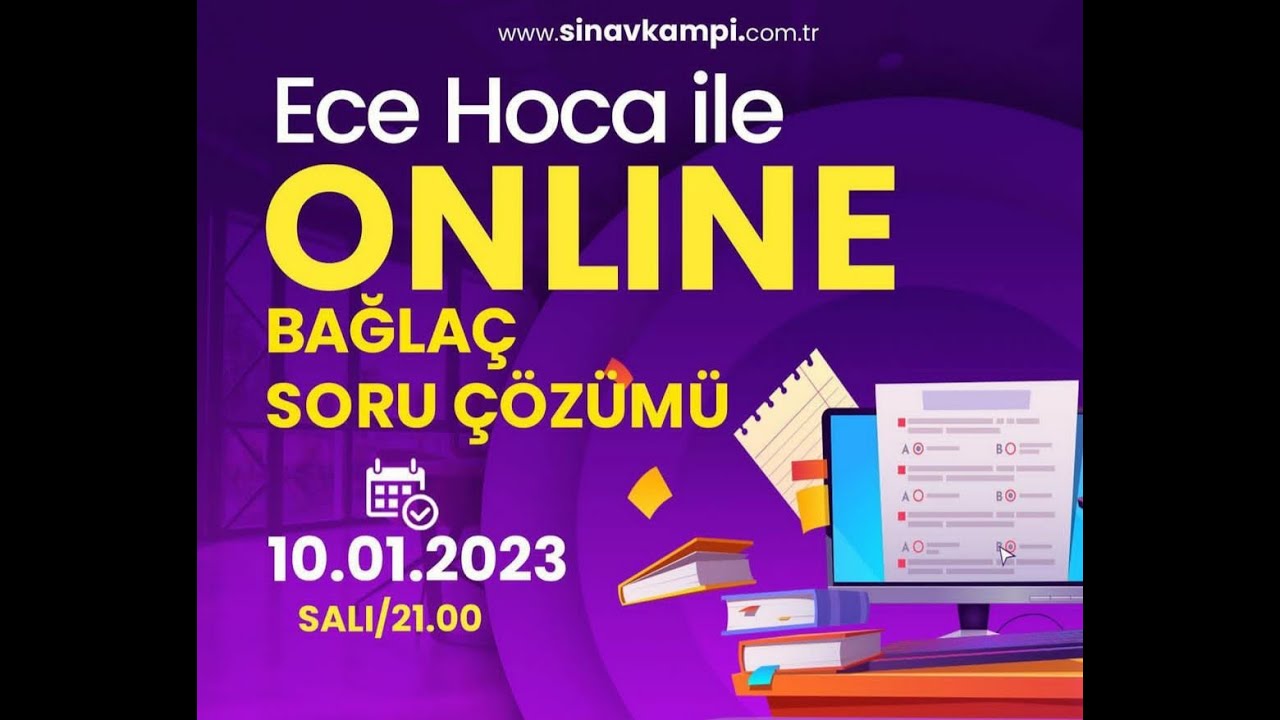 BAĞLAÇ SORU ÇÖZÜM DERSİ I ECE HOCA