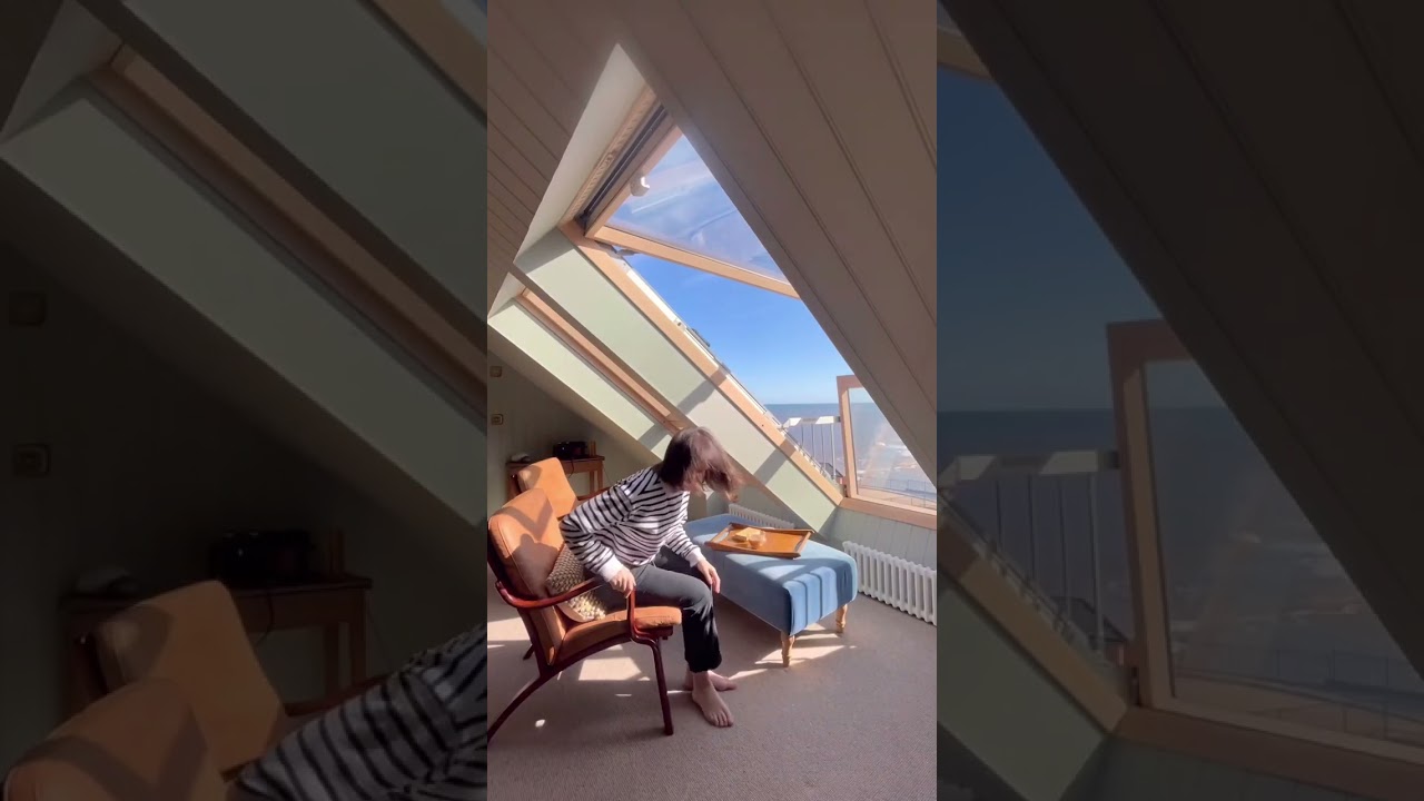 Najlepszy sposób na relaks 🤩. Okno balkonowe Galeria od FAKRO.