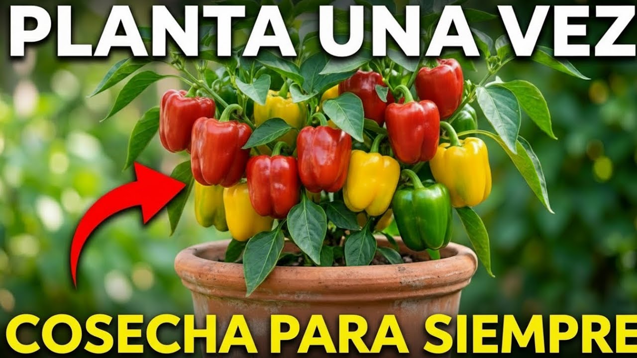 7 Secretos Para Cultivar Pimientos “Infinitos” (Sin Cavar)