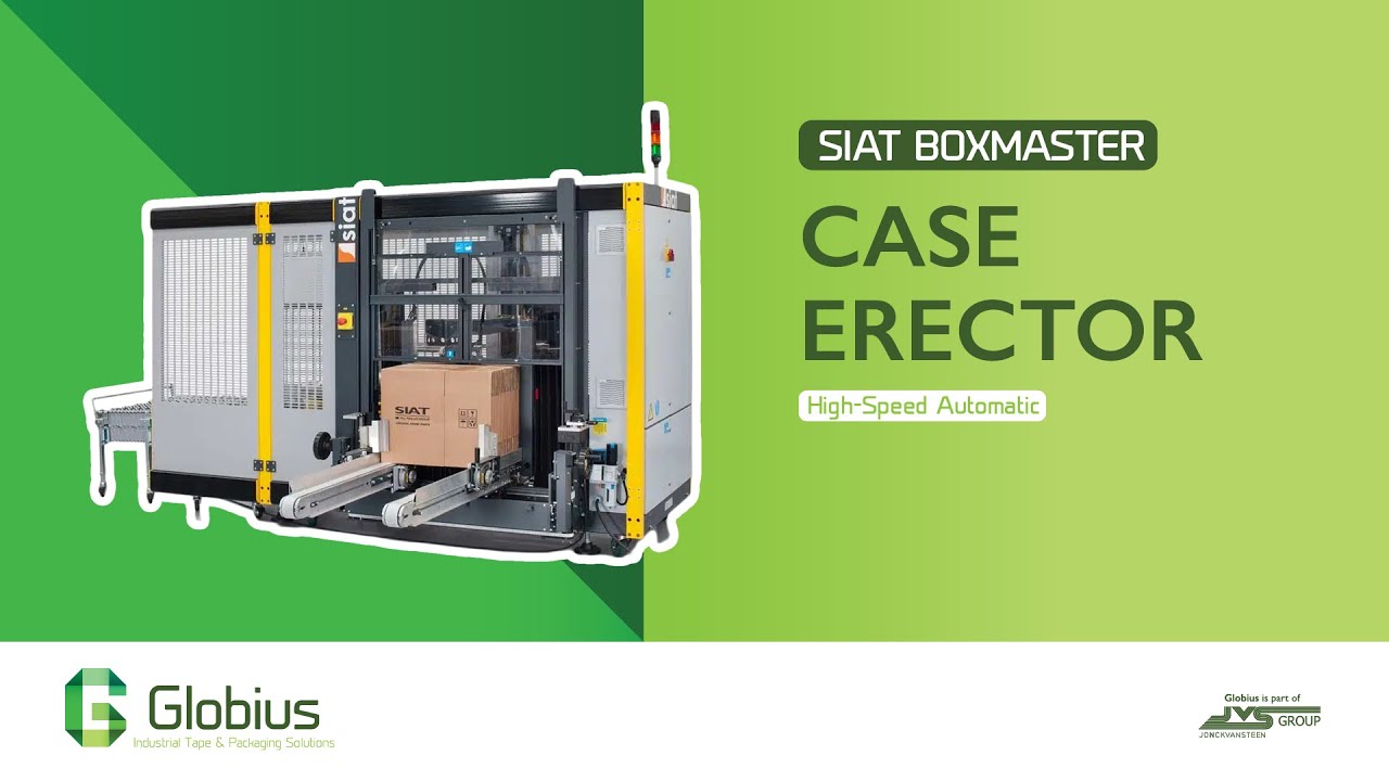 Siat BoxMaster | Supersnelle automatische dozenvormer en -sluiter voor efficiënte verpakking