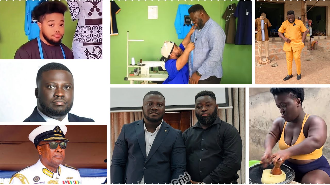 Ghana’s Shortest Fashion Designer Shocks President Mahama and Regional Minister but don’t Laugh 