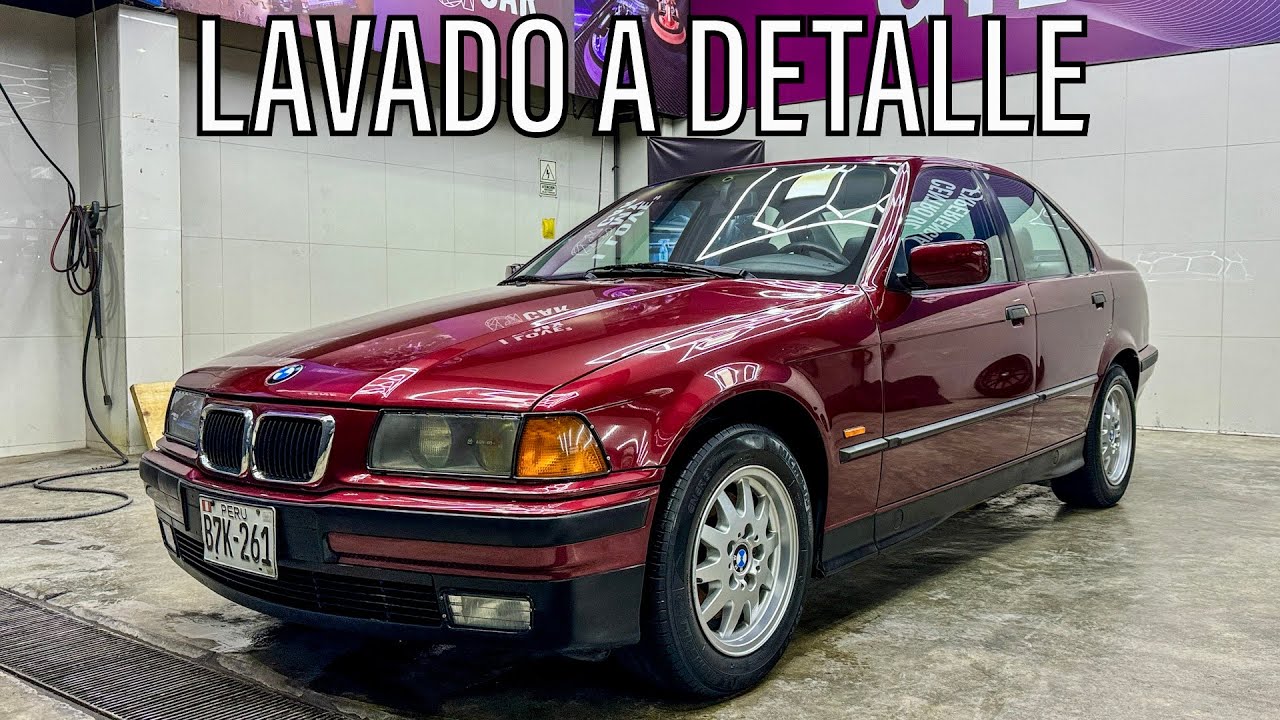 ASÍ SE LAVA UN AUTO (LAVADO A DETALLE) PROYECTO BMW E36 PARTE 1 - Insideautos