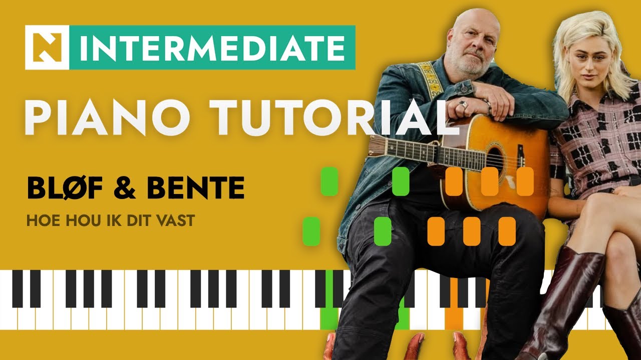 🎹 Hoe hou ik dit vast – Bløf & Bente | Piano Cover + Bladmuziek