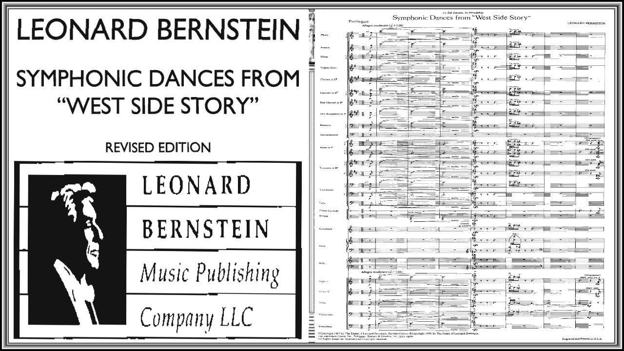 Bernstein - Symphonic Dances From West Side Story (Study Score)