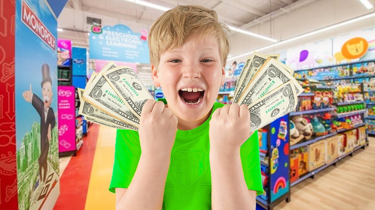 Amelia, Avelina and Akim doing chores to earn money for the toy store!