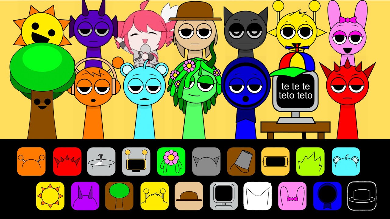 Incredibox Sprunki - Tetoris (MOD/COVER)