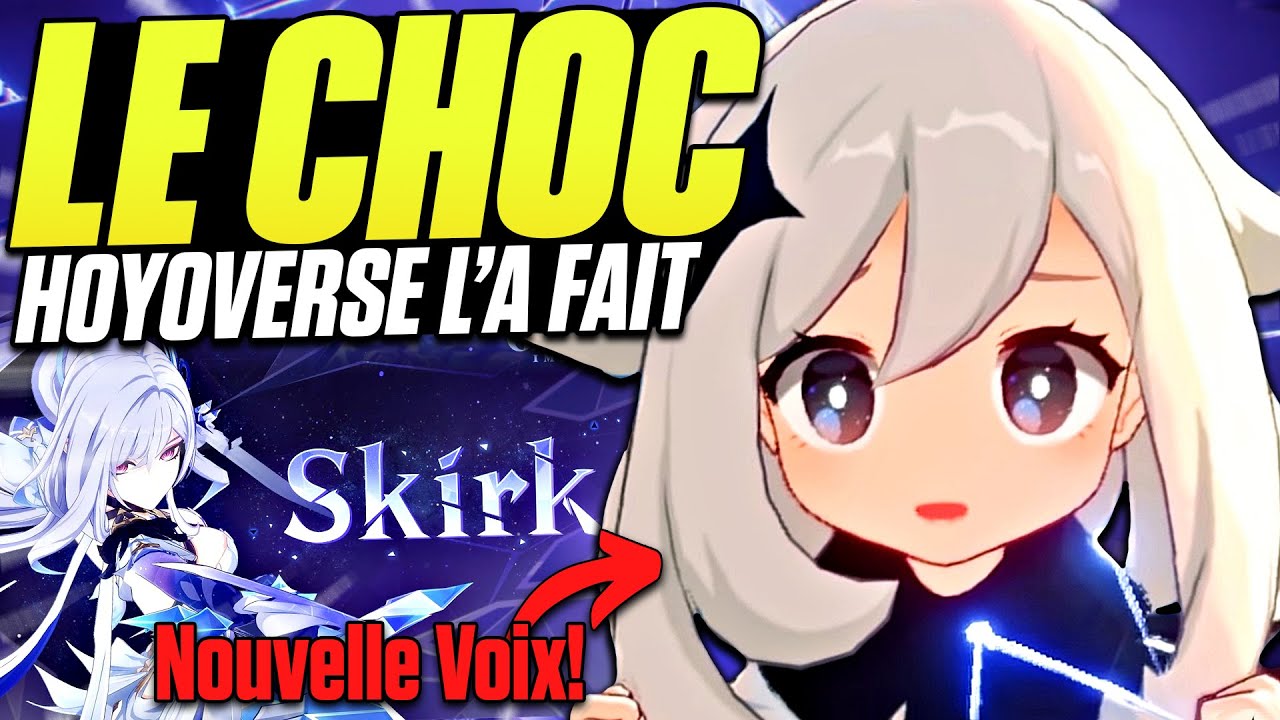 MIHOYO N’ONT PAS PERDU DE TEMPS ! Nouvelle Voix de PAIMON et Trailer Skirk (un opening carrément)
