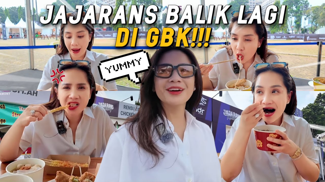 NAGITA MAMPIR KE JAJARANS FEST!!! BORONG LAGI SEMUA MAKANAN!! MAKAN SIANG SAMPE BEGAH!!