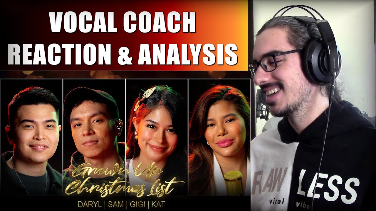 Gigi De Lana, Katrina Velarde, Daryl Ong, Sam Mangubat // REACTION & ANALYSIS by Vocal Coach