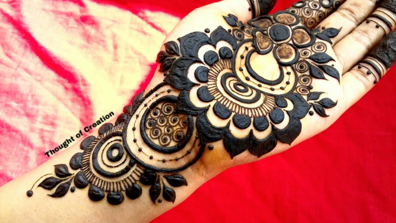 Front Hand Stylish Mehndi Design |Thought of Creation