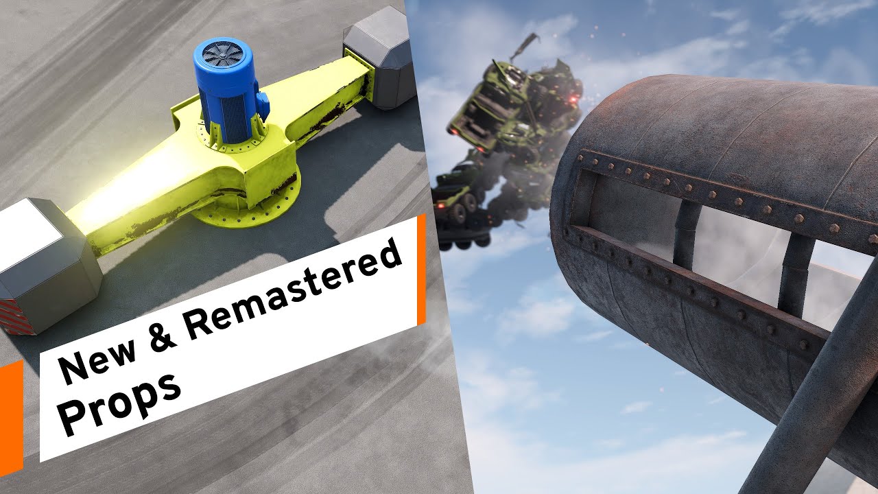 BeamNG.drive - New & Remastered Props