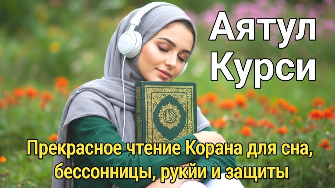 Аят аль-Курси без музыки  для  сна без тревоги и духовной защиты