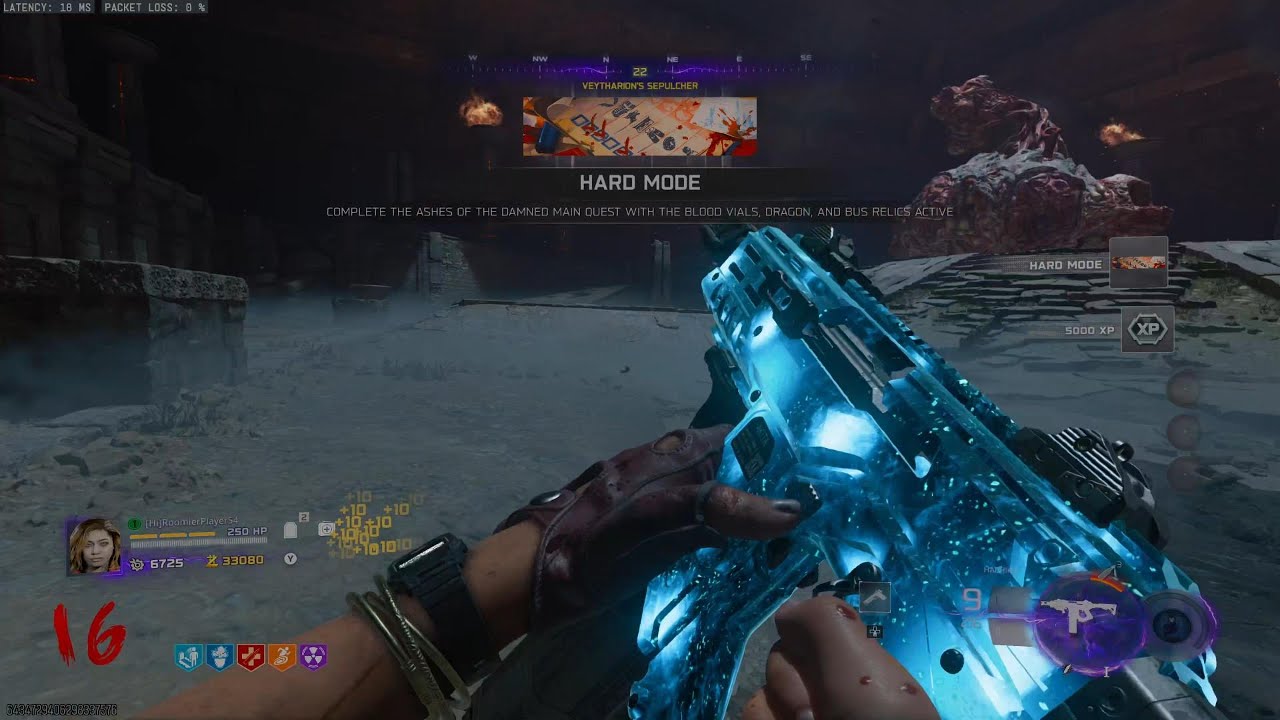 Hard Mode Calling Card Challenge, Solo | BO7 Zombies