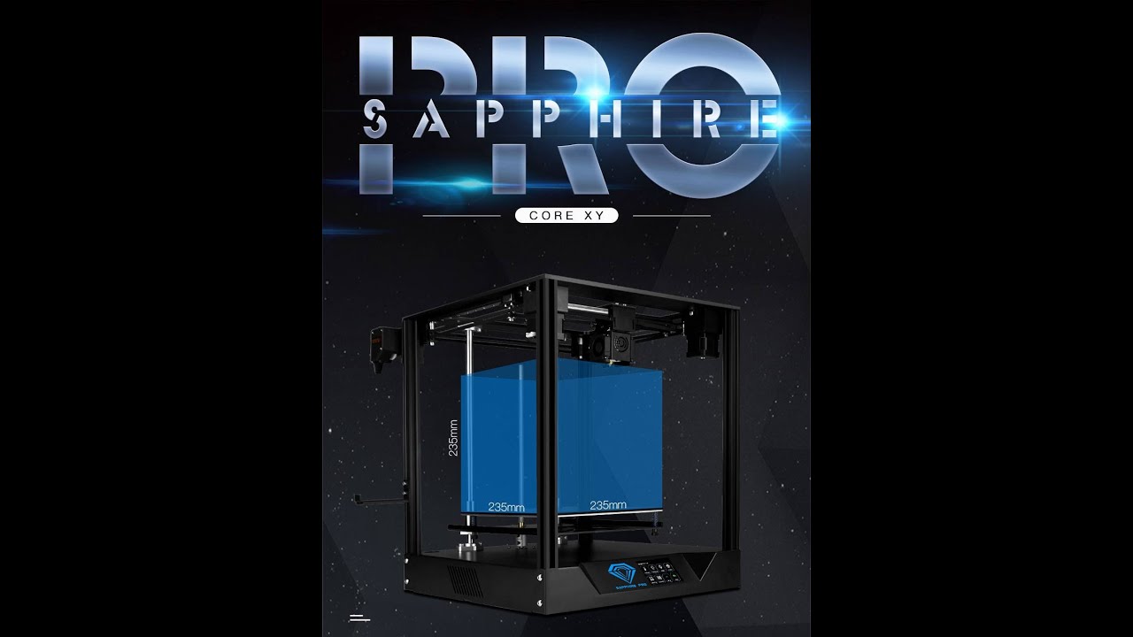 Мой новый 3D принтер twotrees sapphire pro