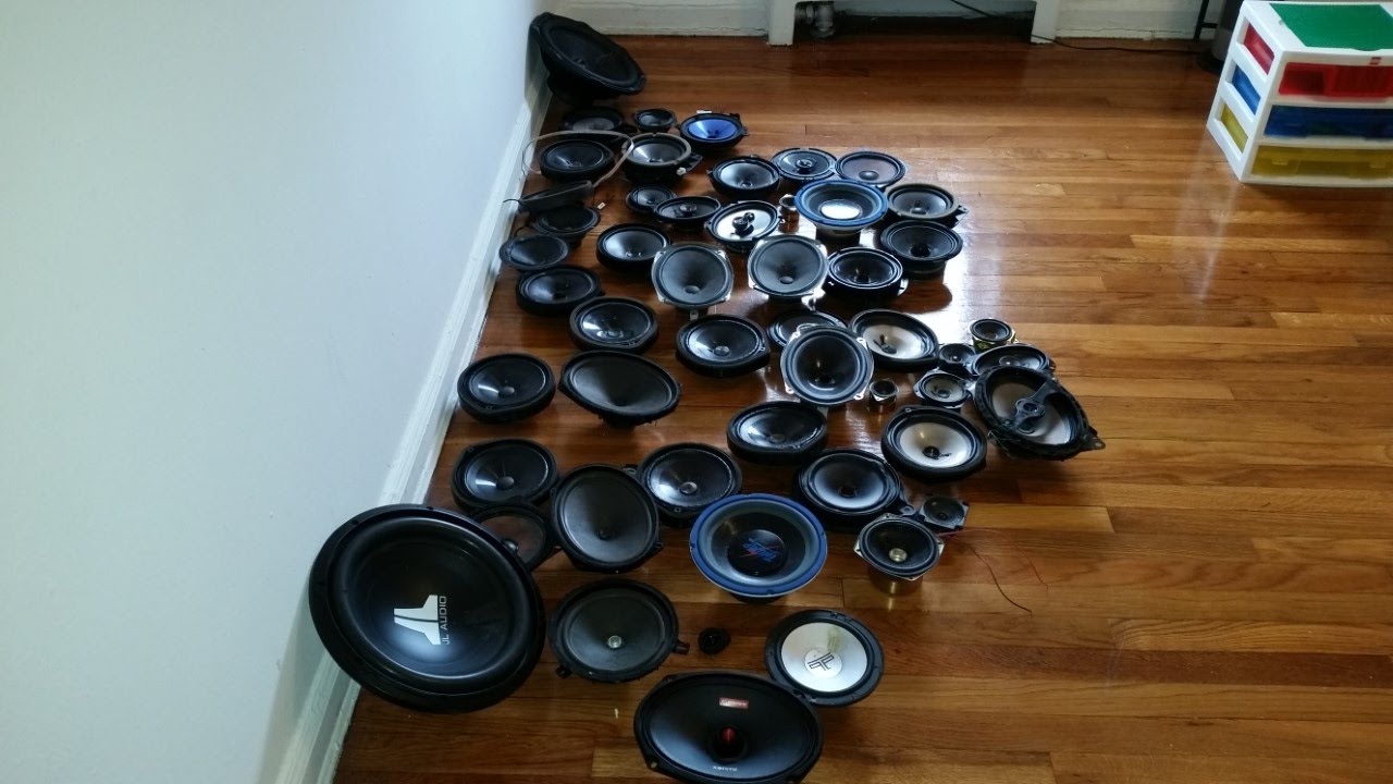 Blowing out random speakers with a Variac. episode 2