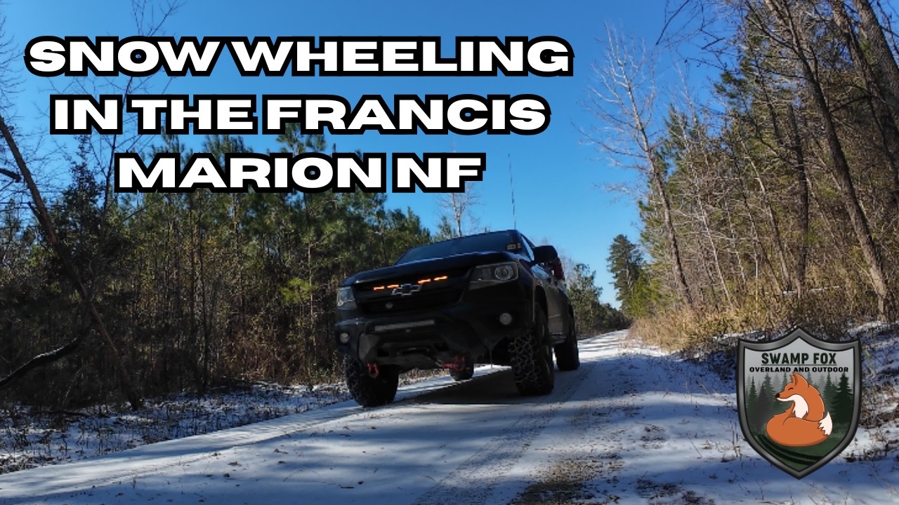 Adventures in Snow Wheeling - Exploring Charleston after a rare snow