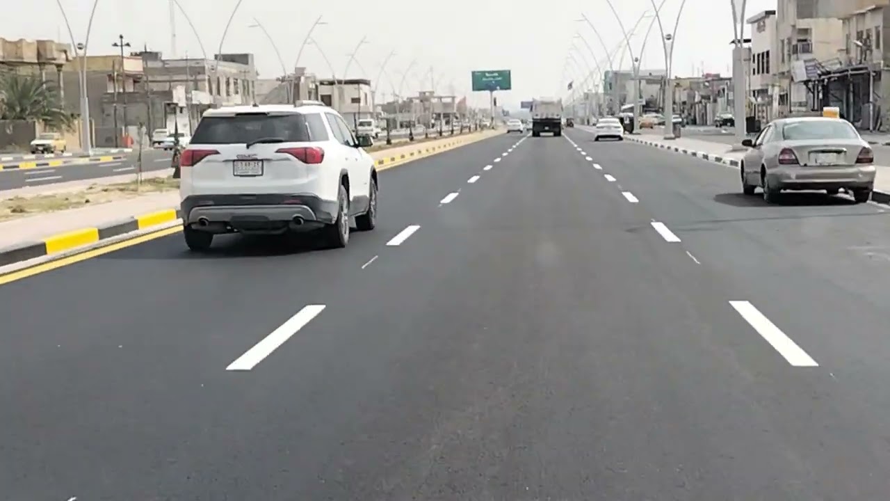شوارع منطقة القبله #بصرتنا #احلى ####