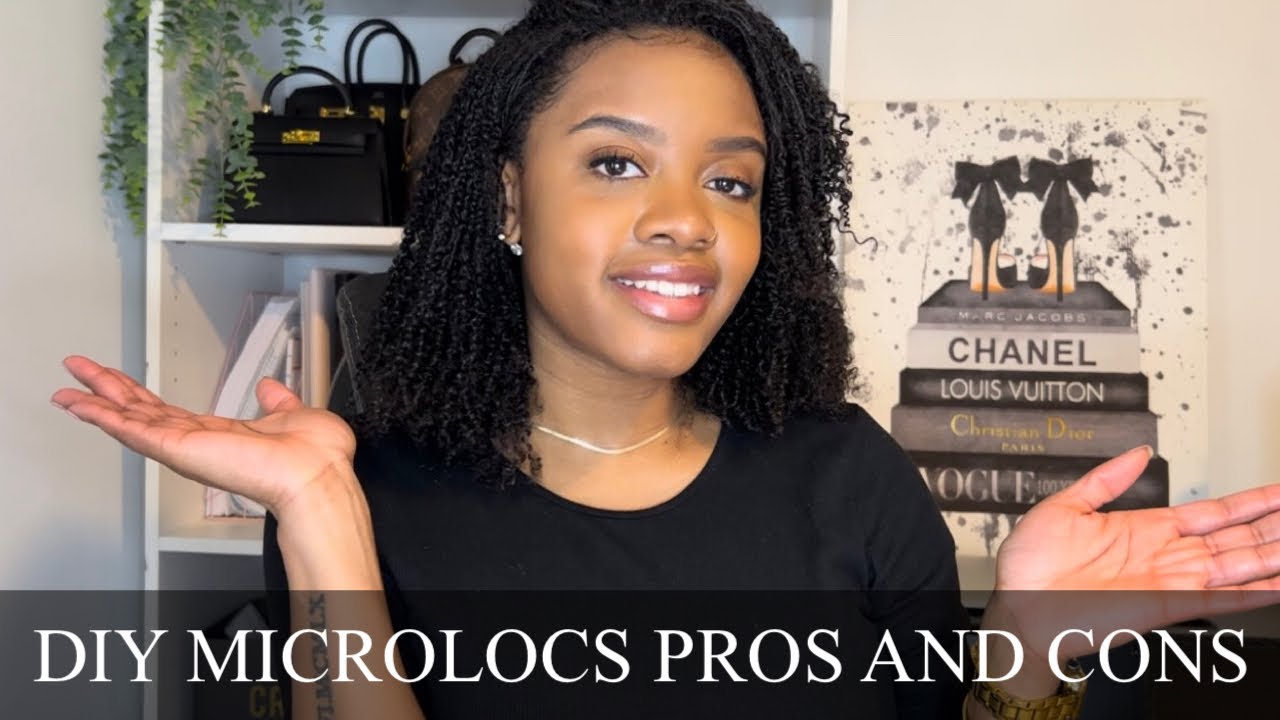 DIY Microlocs Pros and Cons | 4 Month DIY Microlocs | the snows