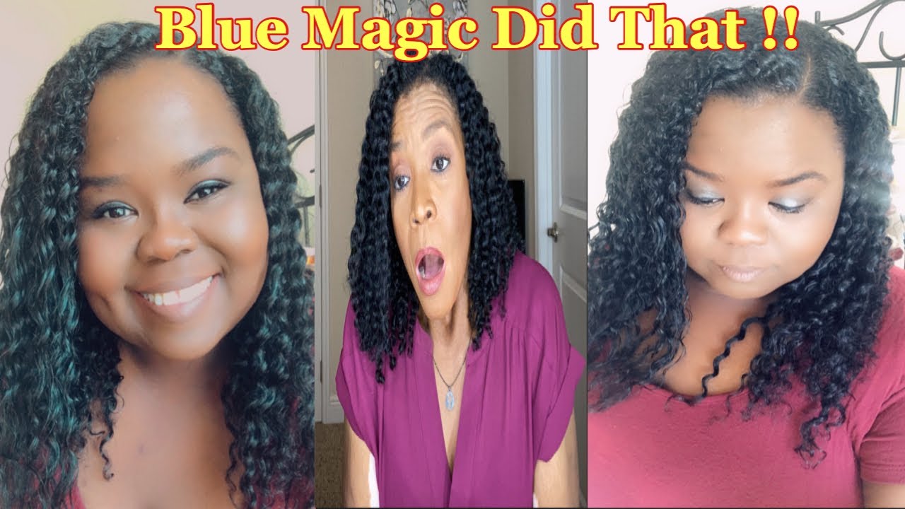 How to Do A Twist Out on Dry Natural Hair | Blue Magic Did That!! | Shirley Ann