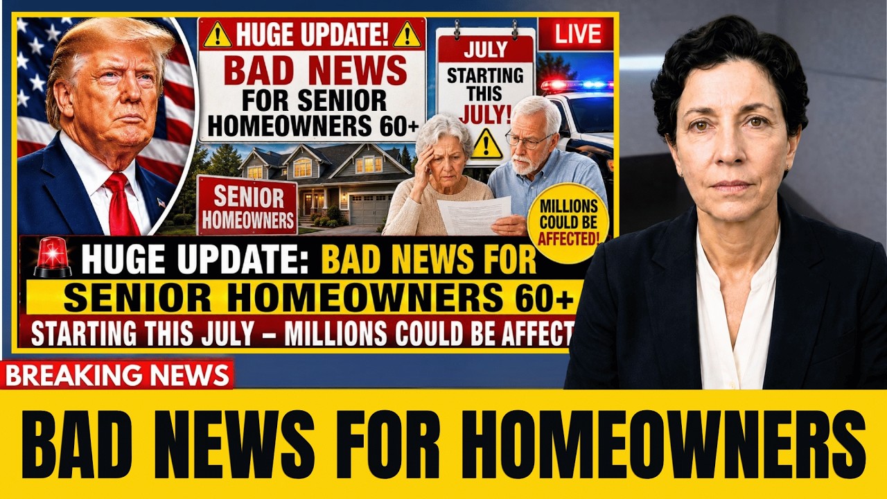 🚨 HUGE UPDATE BAD NEWS FOR SENIOR HOMEOWNERS 60+ STARTING THIS JULY &mdash; MILLIONS COULD BE AFFECTED