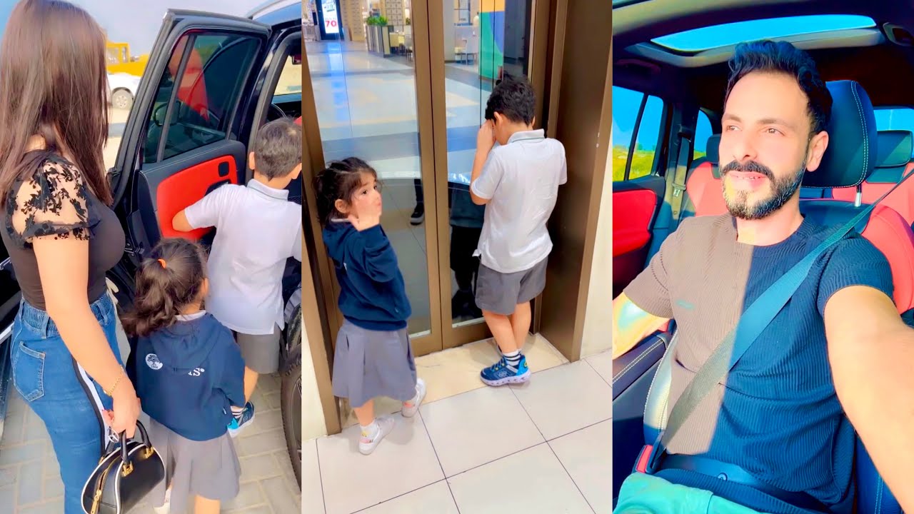 عزمنا أطفالنا بعد المدرسة 😍عصام ونور