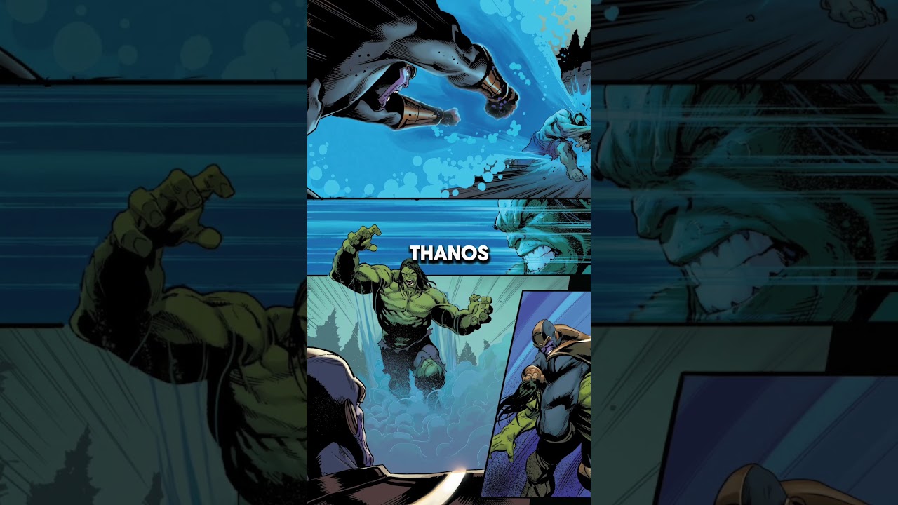 Thanos vs Hulk (Round Two)