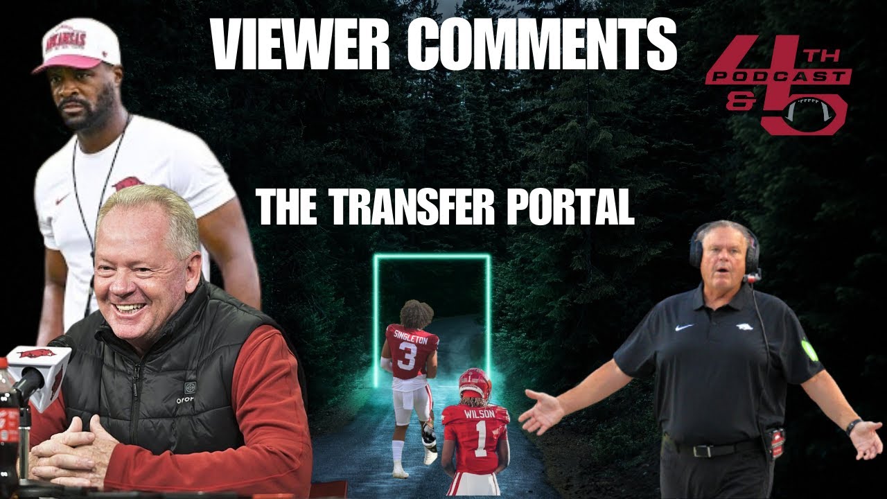 Viewer Comments: Petrino’s Job Hunt Ended🐗 | Coaching Drama, Fumbles, and Malachi’s Transfer! 💥